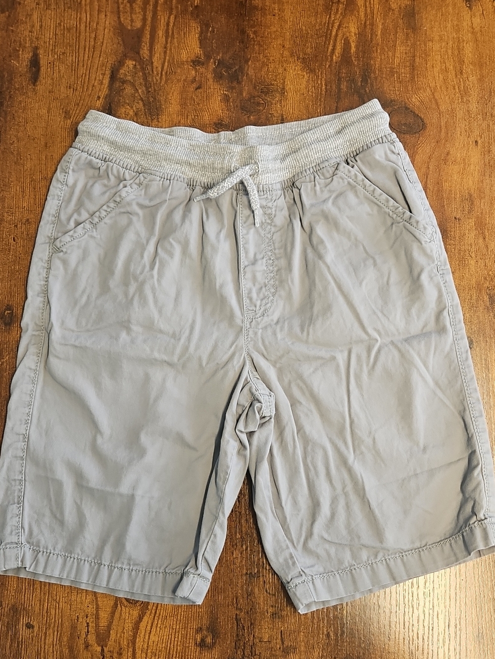 Boy's Jumping Beans Light Gray Drawstring Shorts